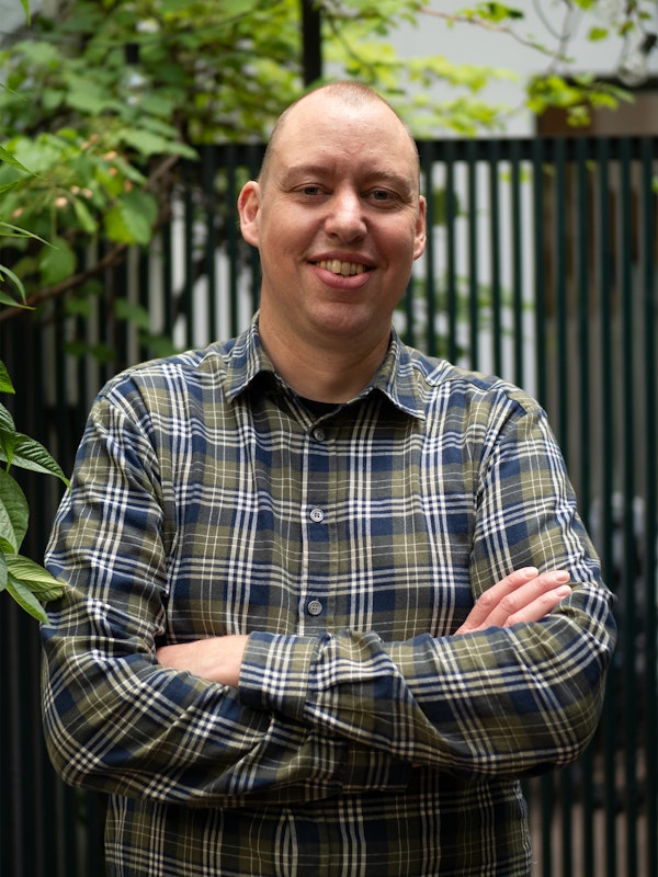 Portrait image of André Elvan, CEO and developer